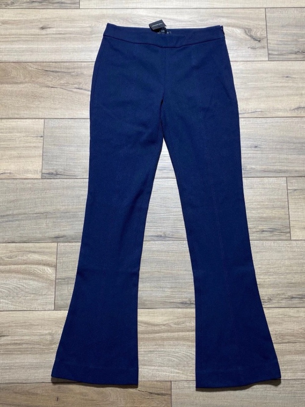 Club Monaco Womens Slim Fit‎ Kick Flare Leg Pants Size 0 Blue